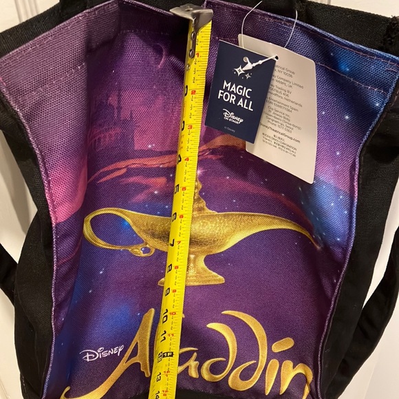 Disney Aladdin Magical Purple and Gold Tote - Picture 7 of 8